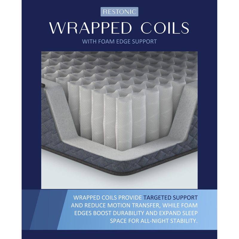 Comfort Care - 13" Hybrid Mattress, Firm Comfort, Advanced Cooling