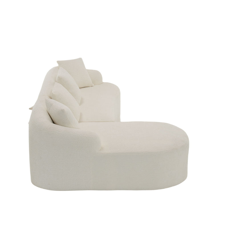 Combined Sofa With 4 Pillows