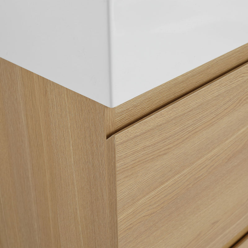 Modern Freestanding Bathroom Vanities With Single Sink Combo