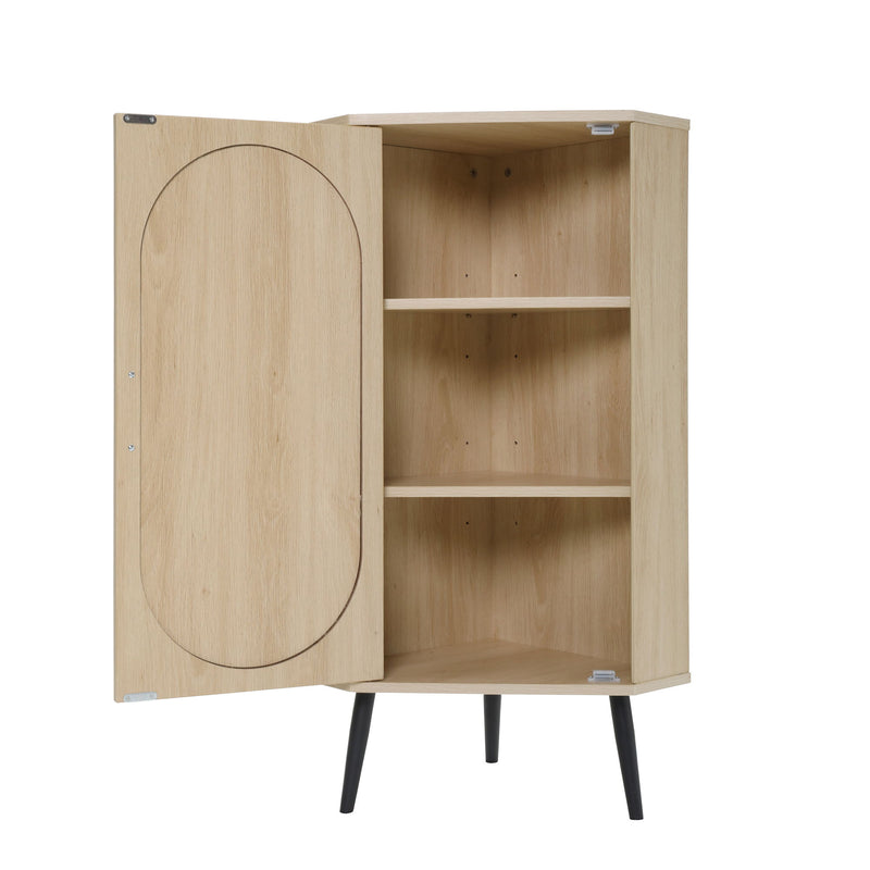 Freestanding Corner Corner Cabinet For Living Room