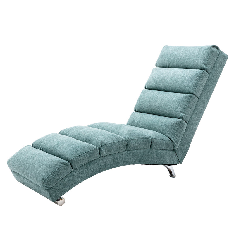 Massage Chaise Lounge Indoor With Remote Control, Ergonomic Electric Massage Lounger