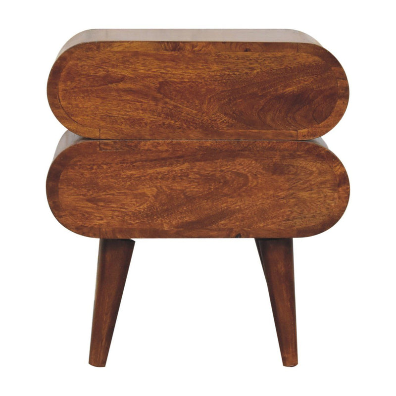 Bubble Nightstand - Brown