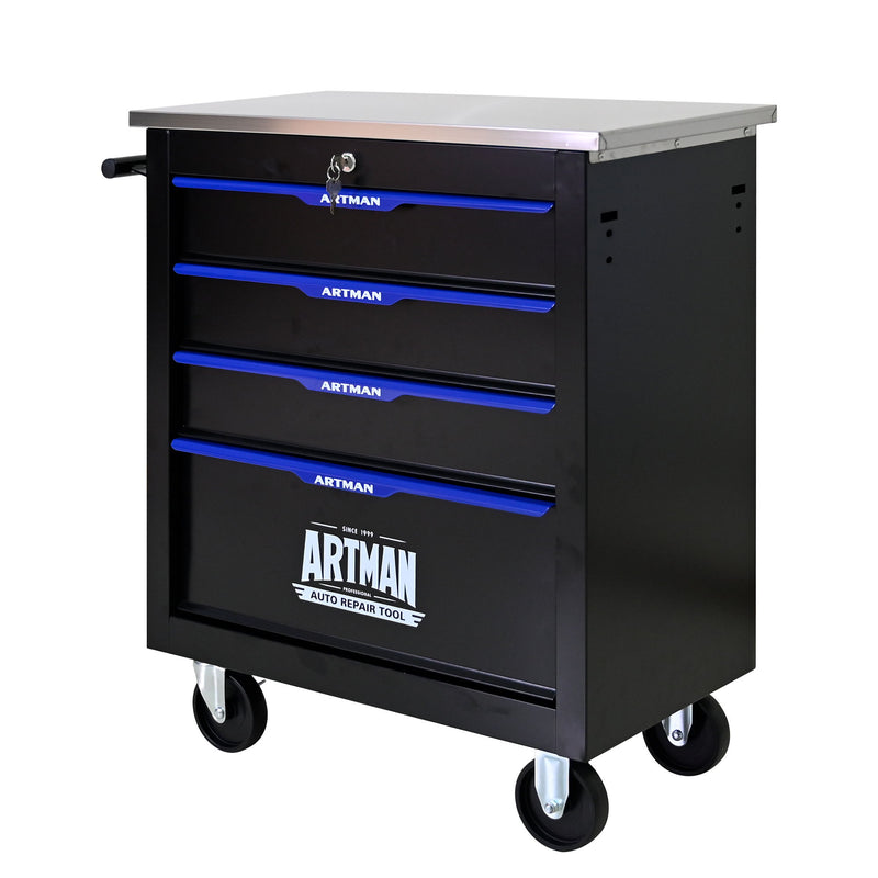 Drawer Multifunctional Tool Cart With Wheels