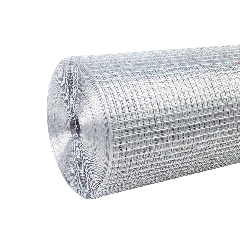 Galvanized Hardware Cloth, Gauge Metal Wire Fencing Roll For Garden And Animal Protection - Silver