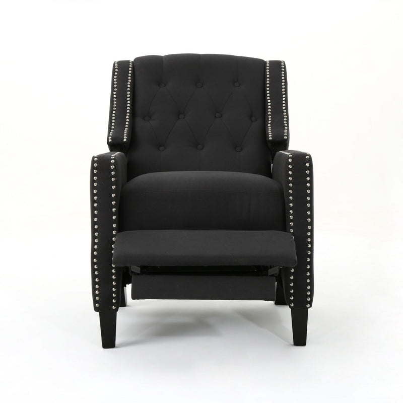 Classic Fabric Push Back Chair