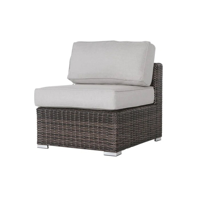 Resort 8 Person Wicker Patio Seating Set With Cushions - Espresso