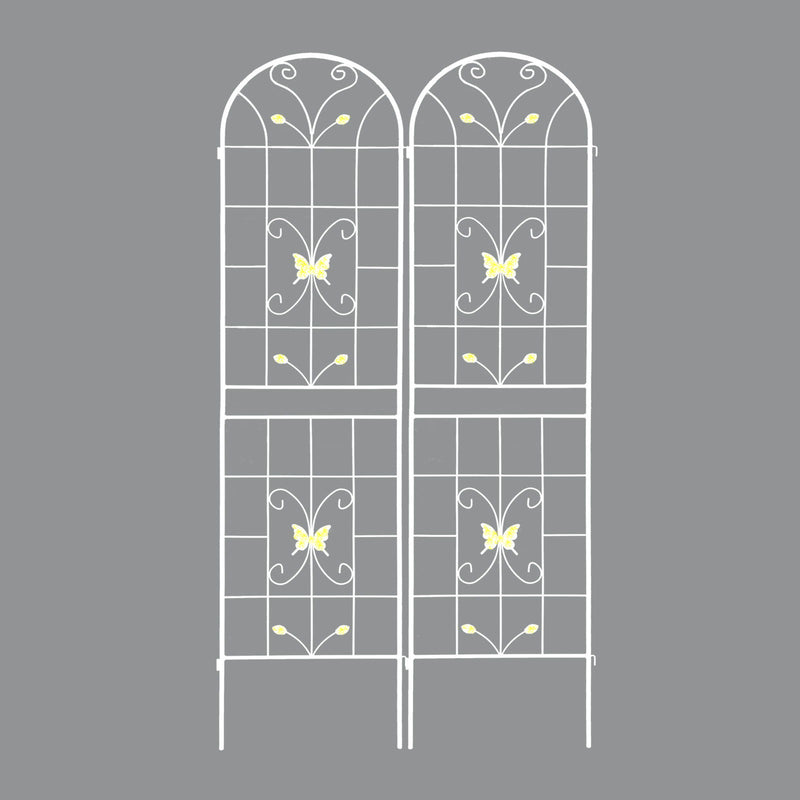 Garden Metal Trellis Rustproof Trellis For Climbing Plants Outdoor Flower Support