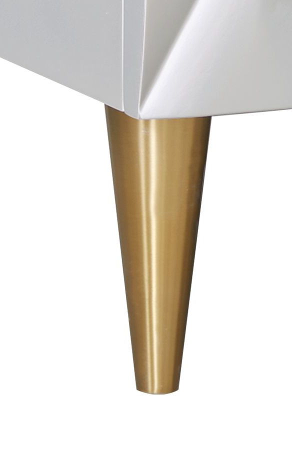 Anson - Console Cabinet - Champagne / Silver