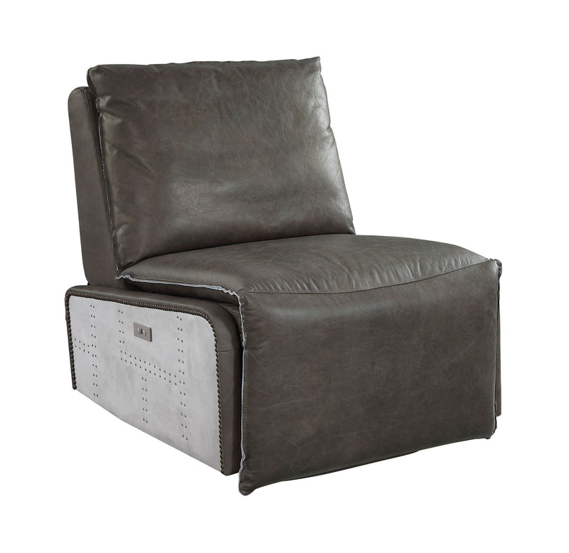 Metier - Power Motion Recliner - Gray