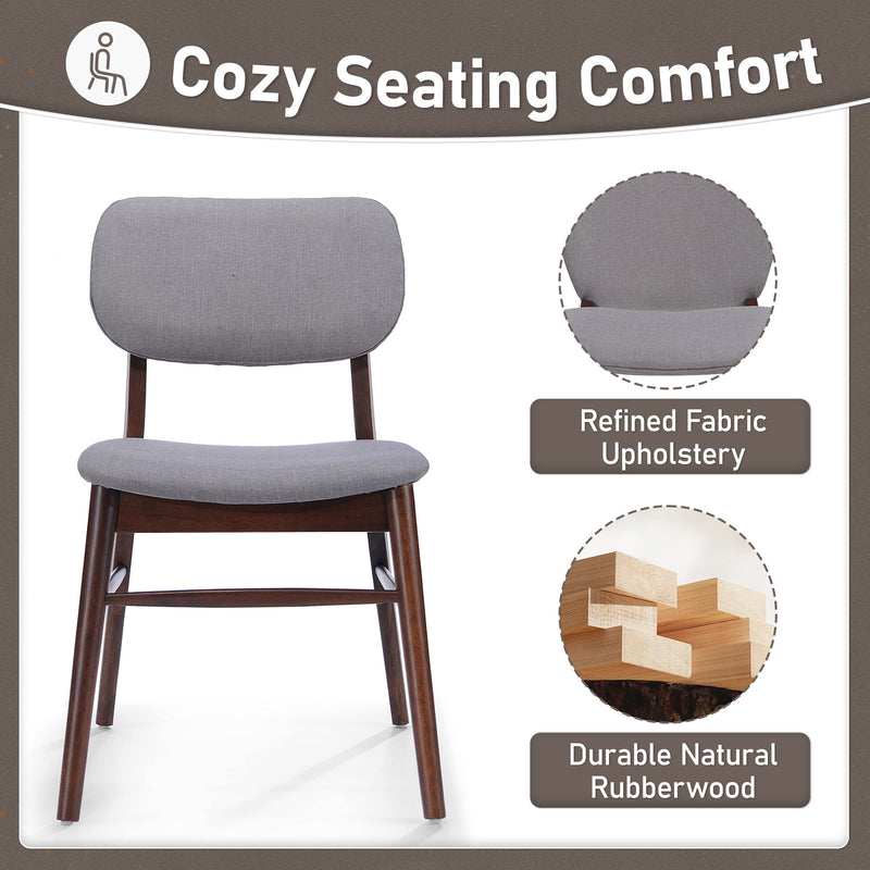 Upholstered Comfort Dining Chair (Set of 2)