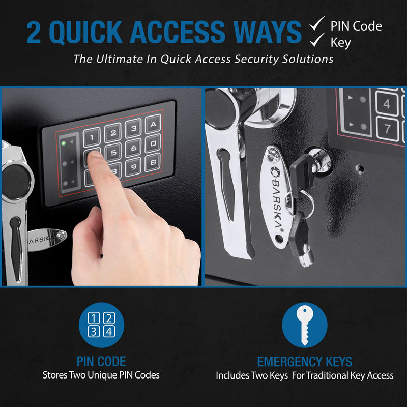 Durable Keypad Depository Safe