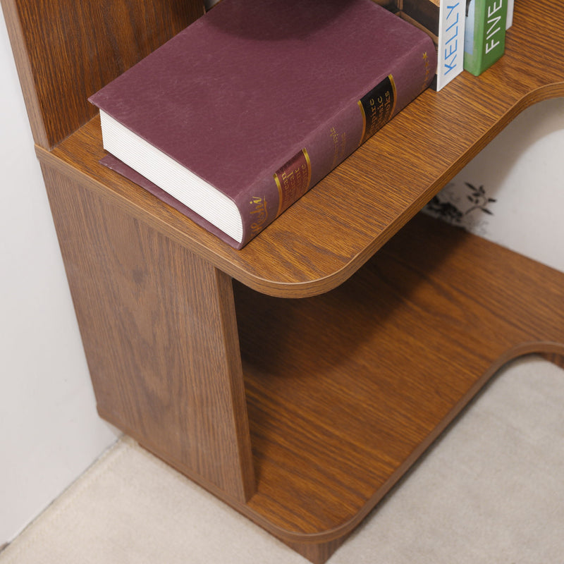 L-Shaped Corner Bookshelf