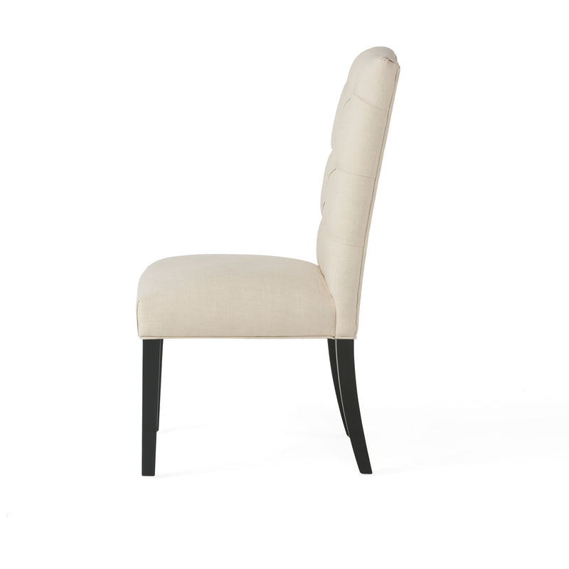 Harding - Tufted Dining Chair (Set of 2) - Natural