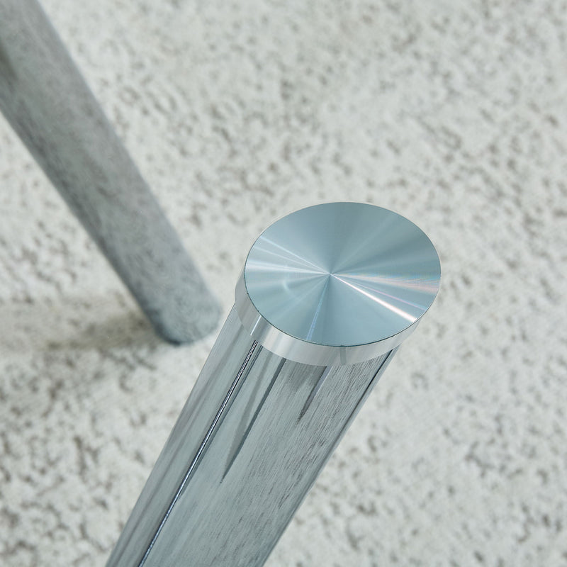 Dining Table With Transparent Surface