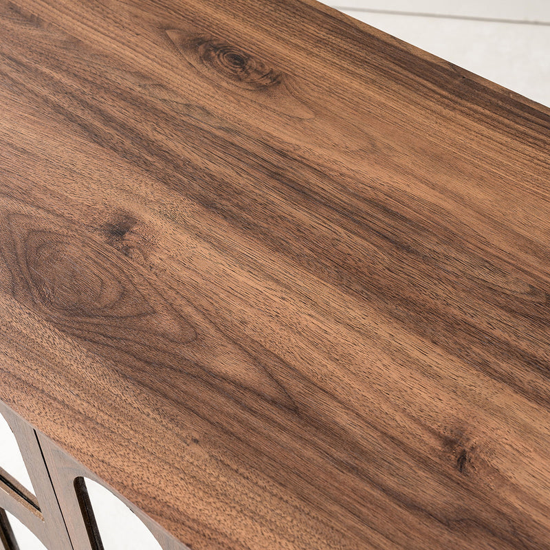Double Door Cabinet - Walnut