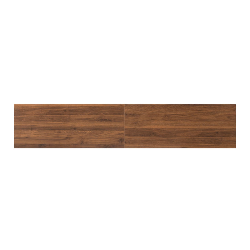 TV Stand, Entertainment Center With Deep Drawers, Cable Management & Soft Closing Hinges