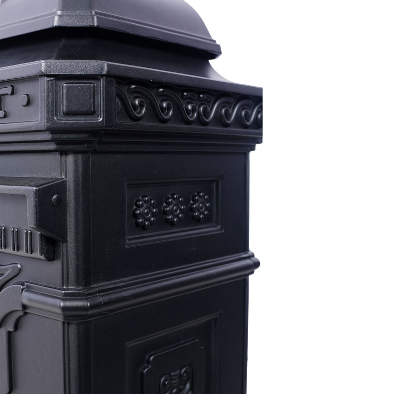 Mailboxs Residential Large-Capacity Letter Box, Rainproof Postbox Statue
