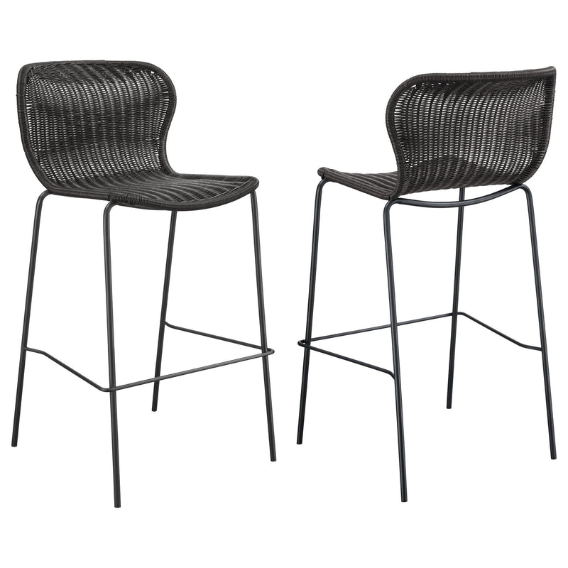 Mckinley - Bar Stool (Set of 2) - Brown