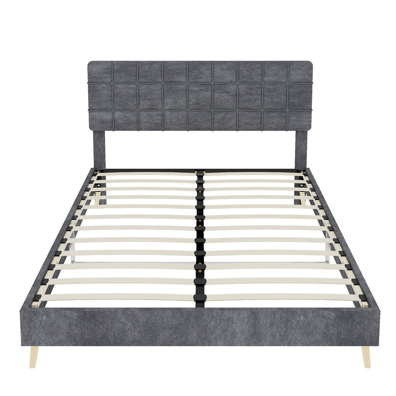 Yungan Lingge Minimalist Soft Pack Headboard Bed
