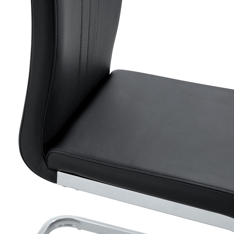 Bow Shaped Chairs, Ergonomic Design, Non Slip Base