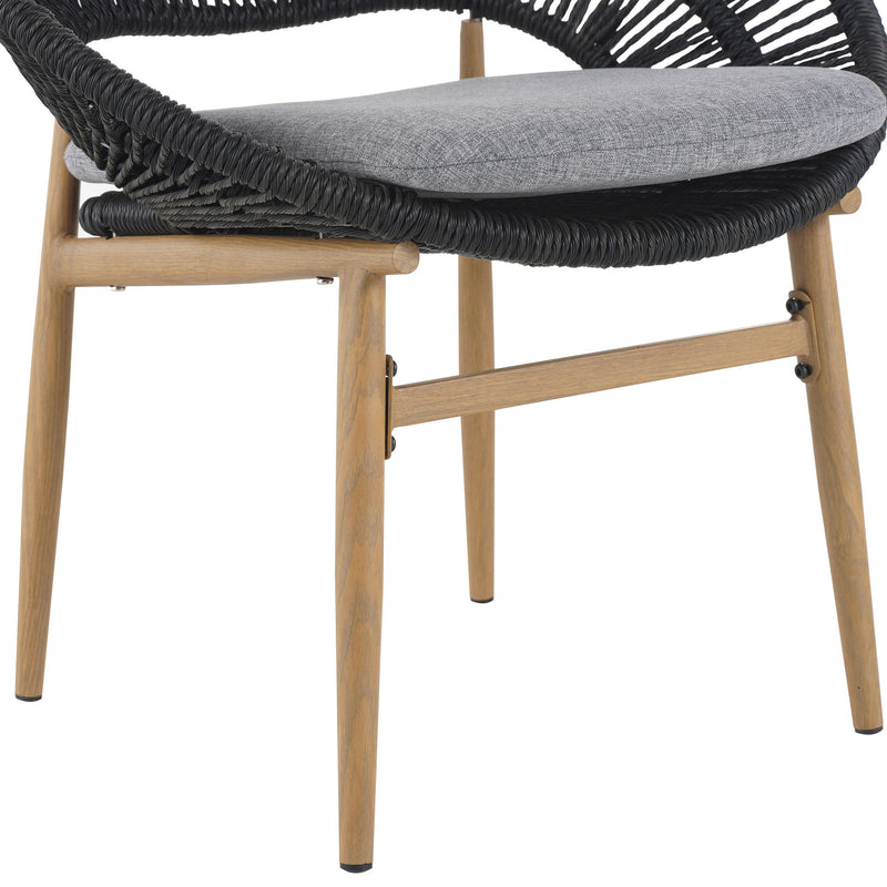 Cyril - Outdoor Papasan Style Dining Chair (Set of 2)