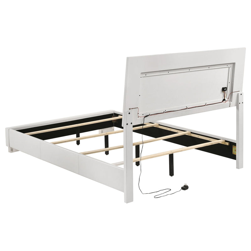 Felicity - LED Panel Bed With Built In Lighting