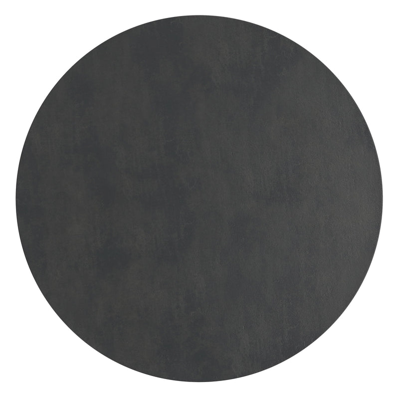 Gloria - Cast Aluminum Side Table - Black