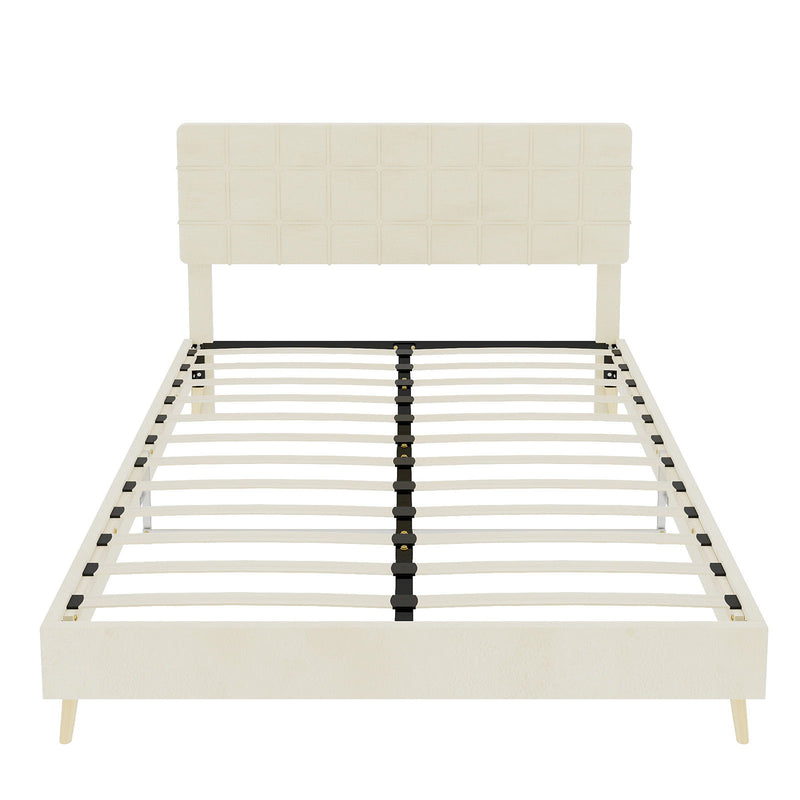 Yungan Lingge Minimalist Soft Pack Headboard Bed