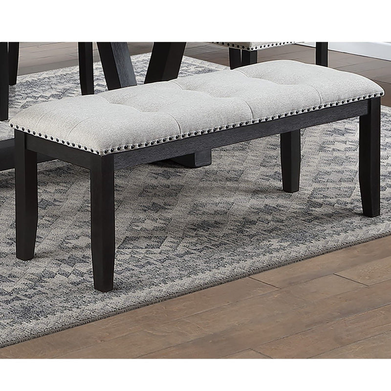 Dining Set With Upholstered Wing Back Chairs