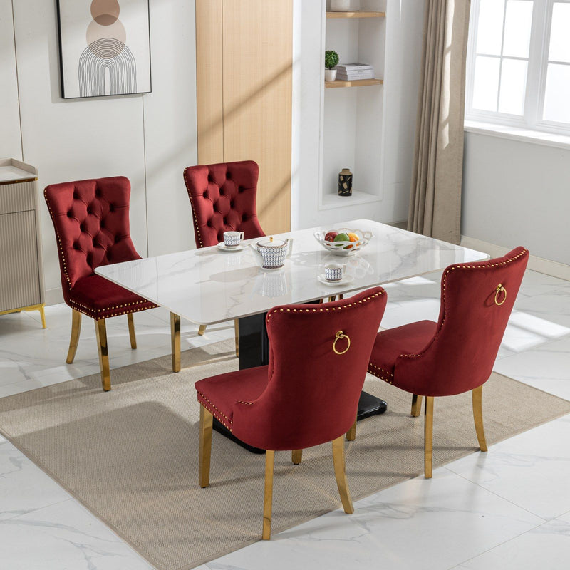 Nikki - Modern, High-End Tufted Dining Chair (Set of 2)