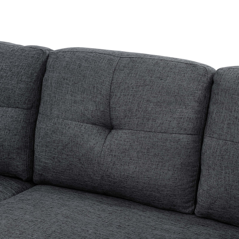 Upholstered Sectional & Pull Out Bed And Chaise Storage