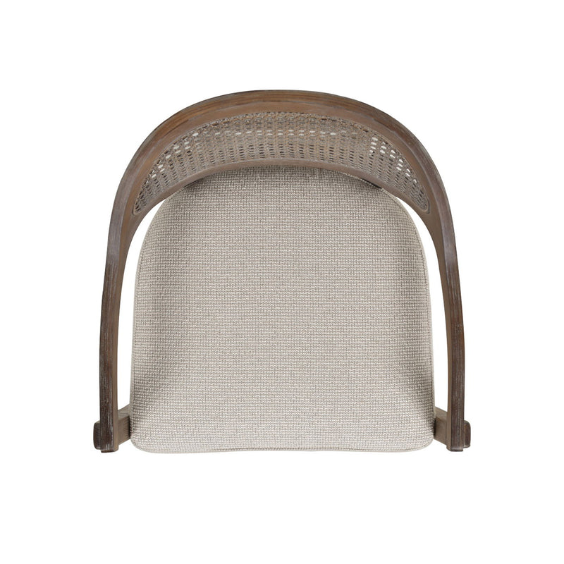Americana - Mid-Century Modern Cane Back Counter Stool