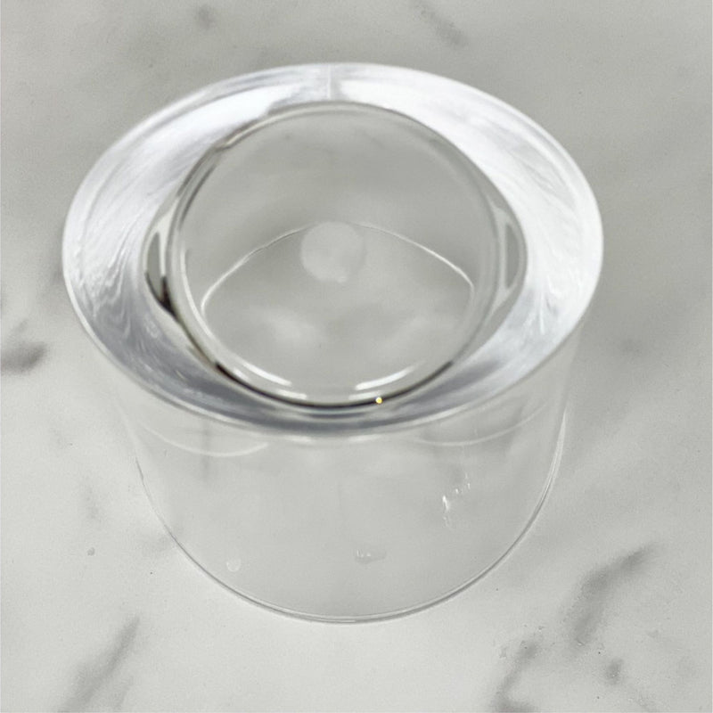 Oval Halo Acrylic Glasses (Set of 4)