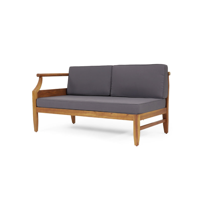 Aston - 4 Piece Sofa Set - Dark Gray