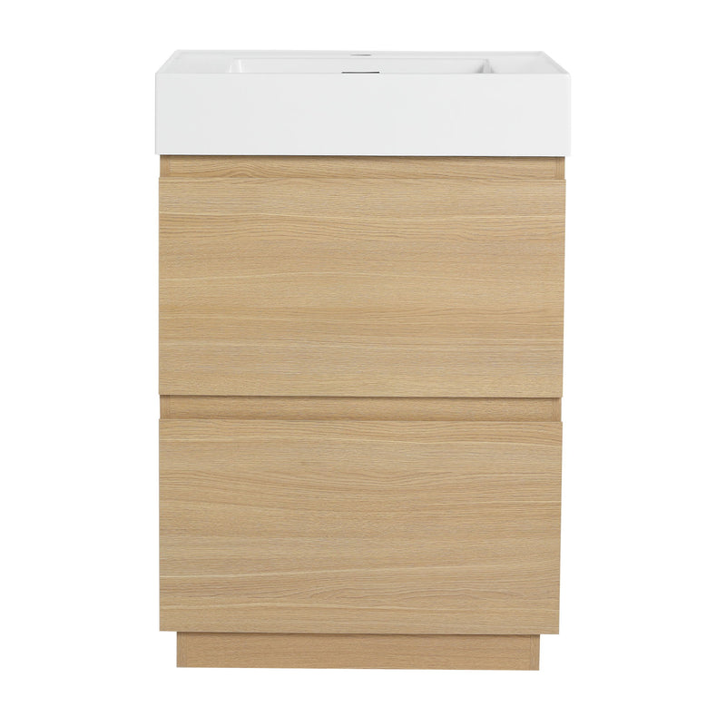 Modern Freestanding Bathroom Vanities With Single Sink Combo