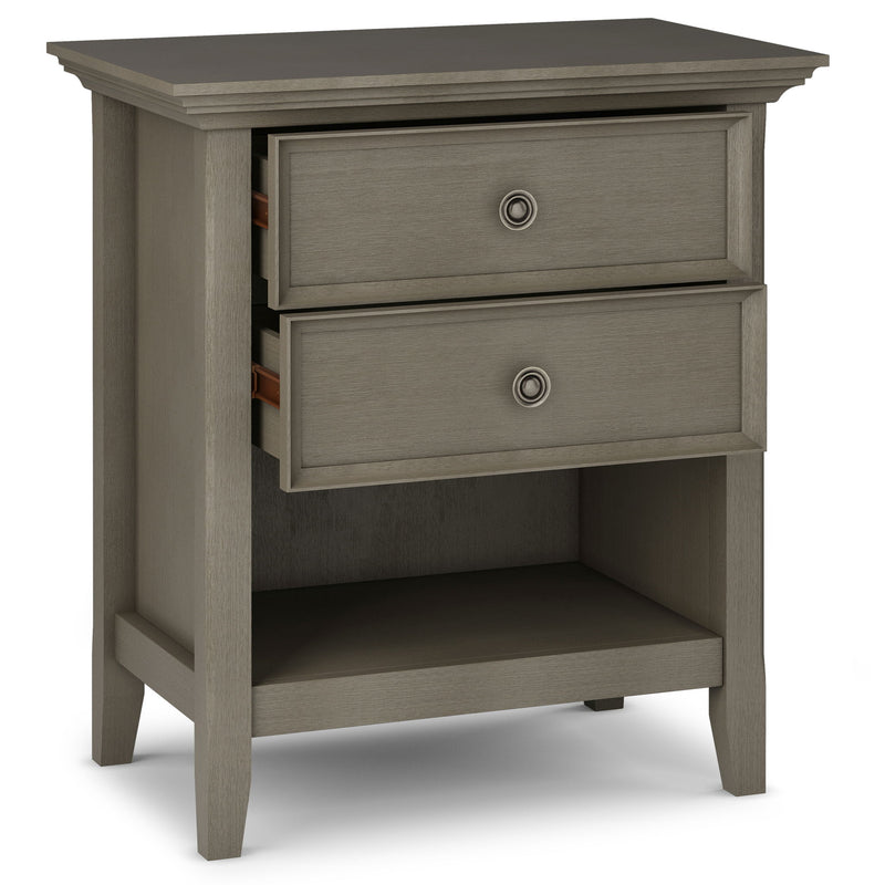 Amherst - Bedside Table - Dark Brown