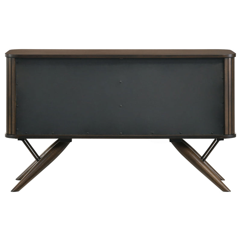 Wes - 2 Door Sideboard Buffet Storage Cabinet - Walnut