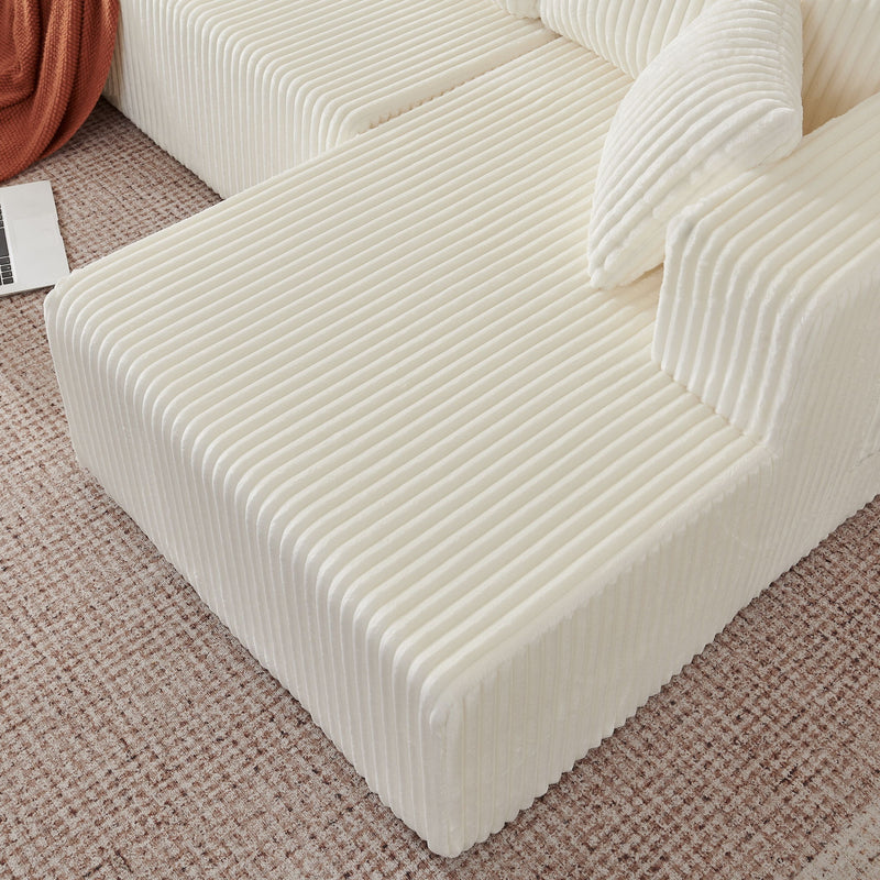 U - Shaped Modular Sectional Sofa For Living Room