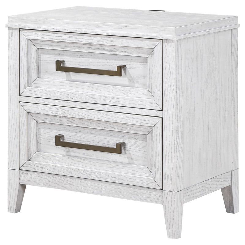 Avril - 2 Drawer Nightstand - White