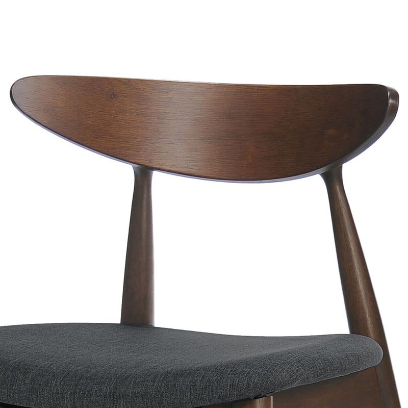 5 Piece Dining Set With Ergonomic Chairs