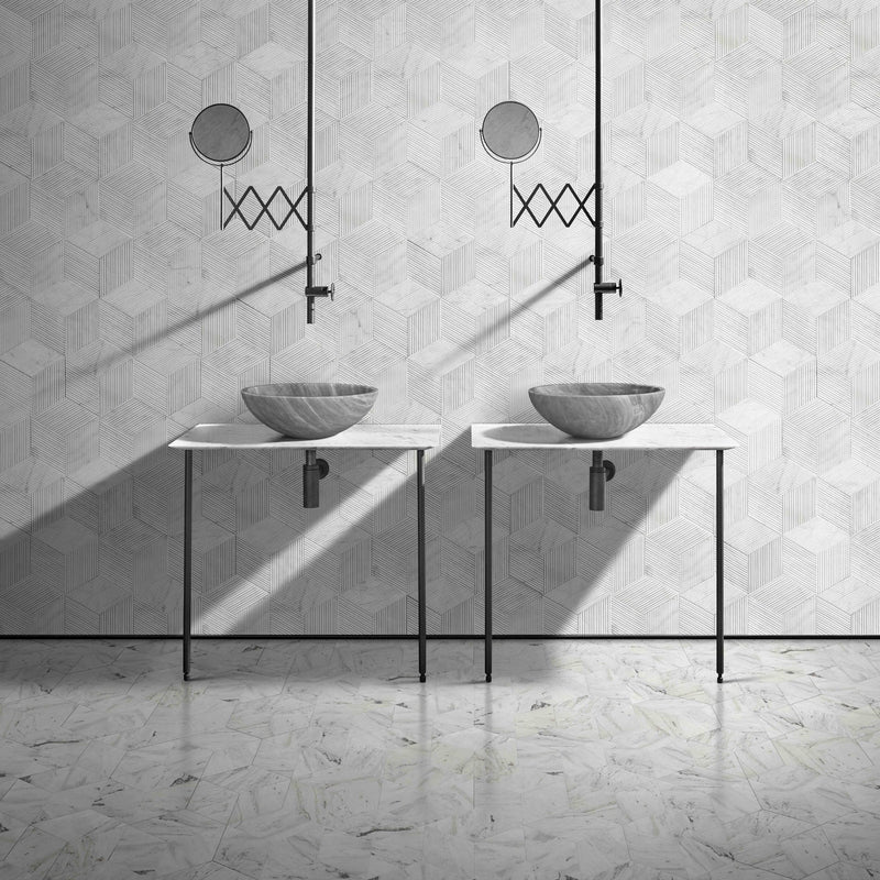 Bathroom Vessel Sink, Circular Design
