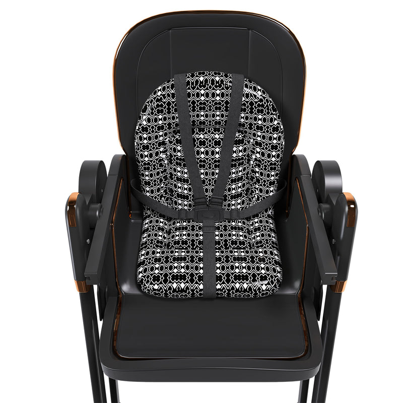 Convertible Baby High Chair To Rocker With 5 Point Harness