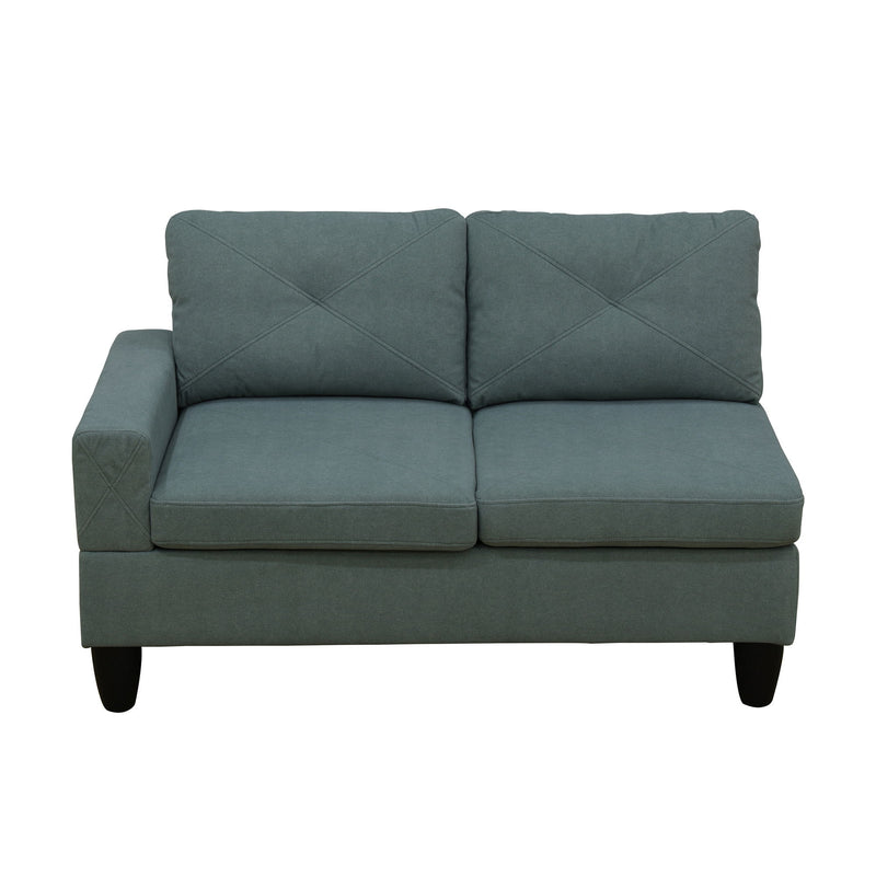 Modular L - Shaped Sectional Sofa 6 Seater 4 Piece Couch With Chaise