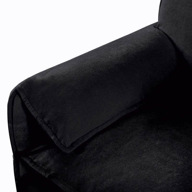 Modern Upholstered Loveseat And Armchair Set With Pillows