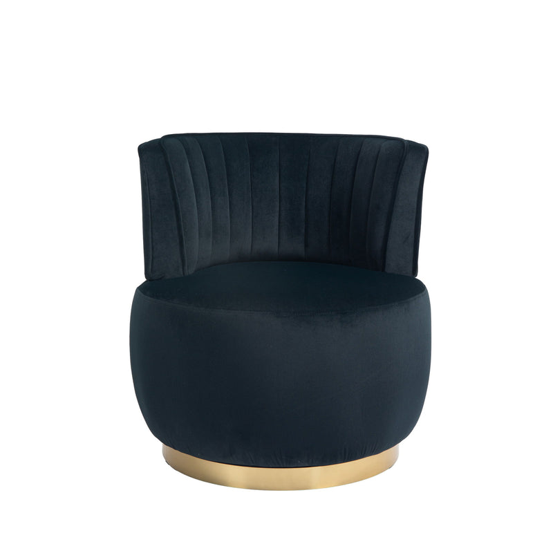 360 Degree Swivel Cuddle Barrel Accent Sofa Chair
