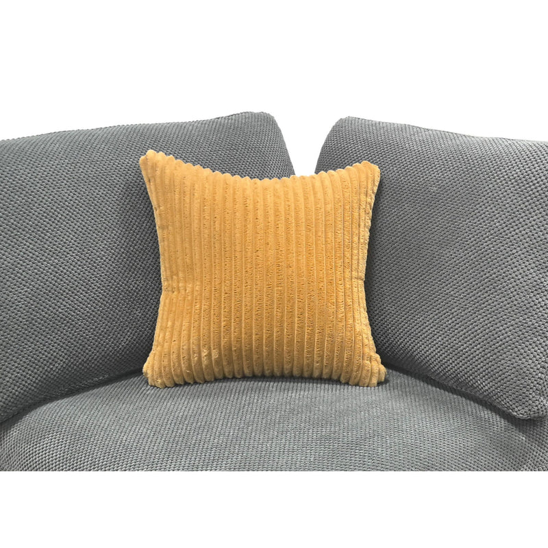 Custom Configuration Modular Sectional & Toss Pillows