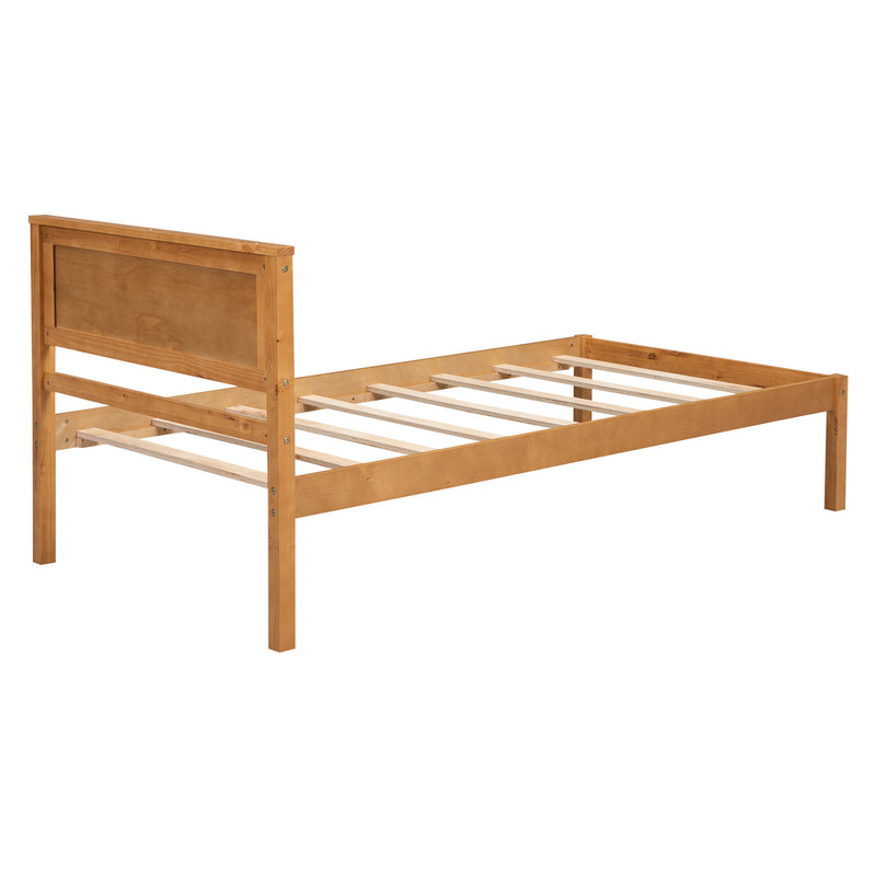 Platform Bed Frame With Headboard