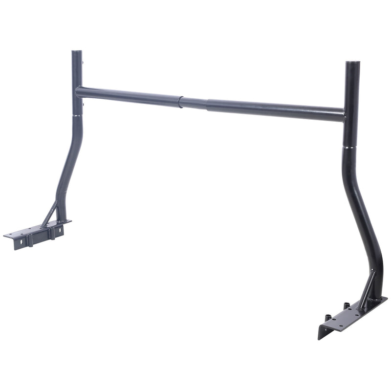 Heavy Duty Extendable Steel Truck Ladder Rack (Set of 2) - Black