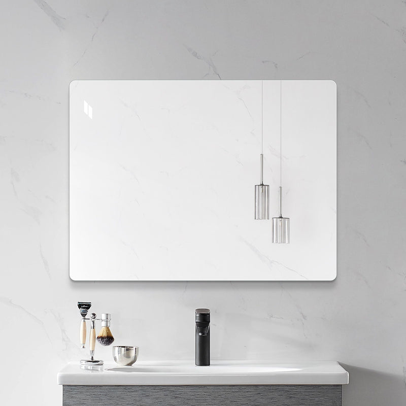 Modern Frameless Bathroom Vanity Mirror