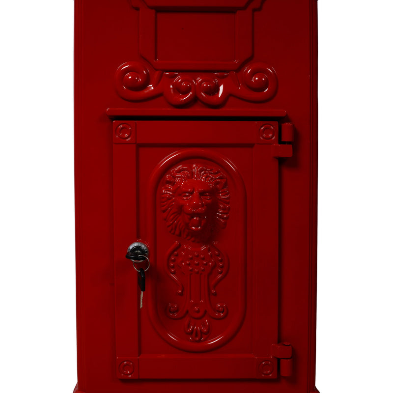 Mailboxs Residential Large-Capacity Letter Box, Rainproof Postbox Statue